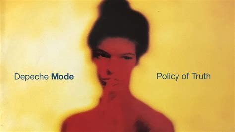 depeche mode policy of truth song meaning